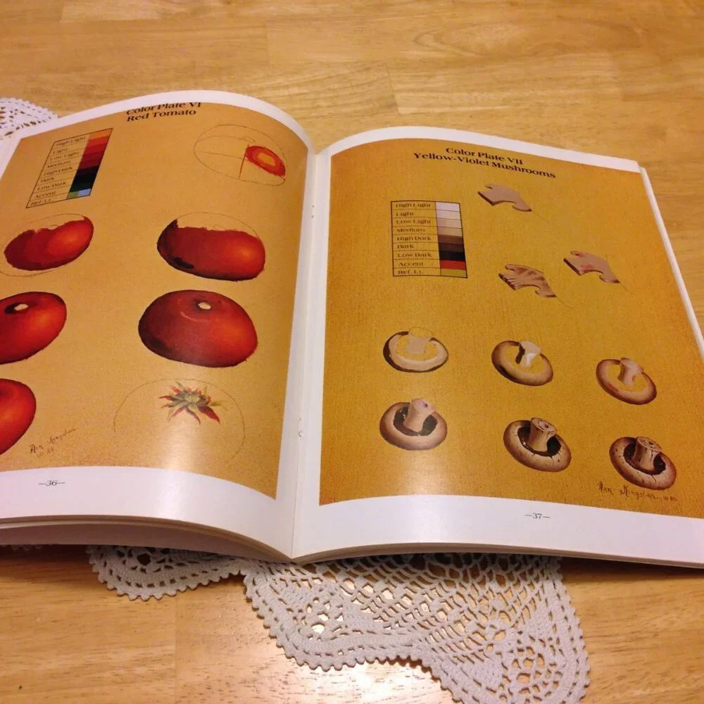 Vintage Painting Instruction Booklet,  Color Thoughts and Theory